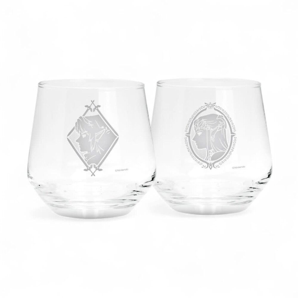 AbyStyle THE LEGEND OF ZELDA - 2 Glass Set - Zelda & Link EUROPE AbyStyle THE LEGEND OF ZELDA - 2 Glass Set - Zelda & Link EUROPE