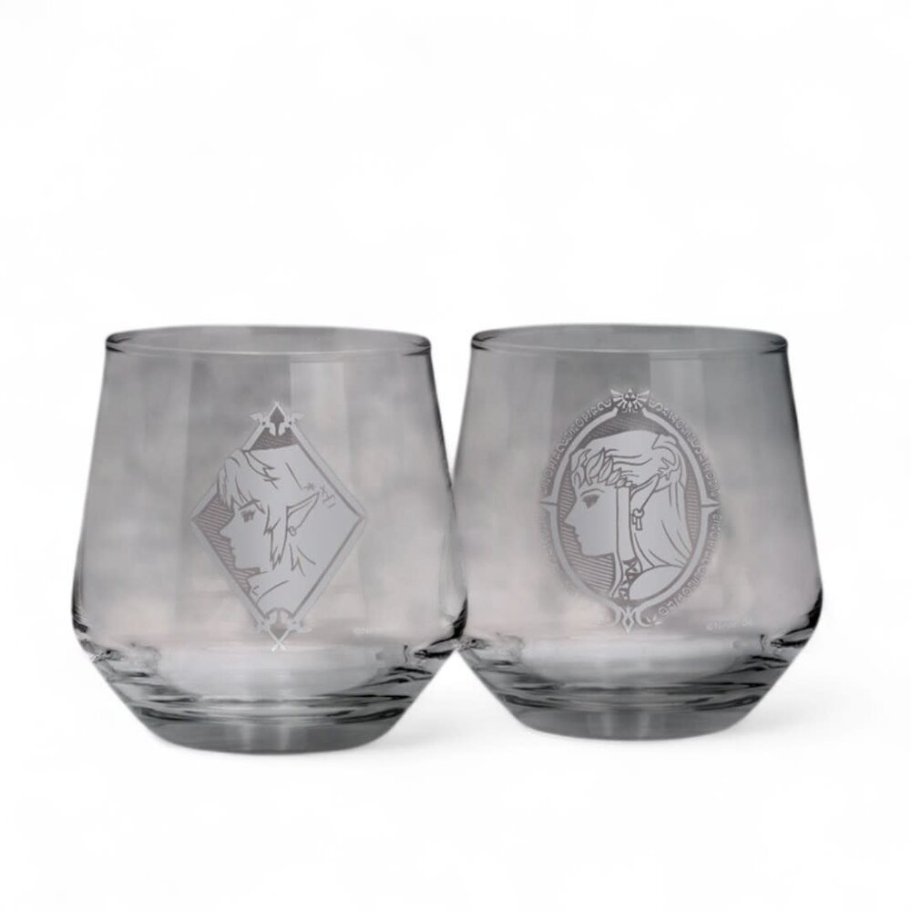AbyStyle THE LEGEND OF ZELDA - 2 Glass Set - Zelda & Link EUROPE AbyStyle THE LEGEND OF ZELDA - 2 Glass Set - Zelda & Link EUROPE