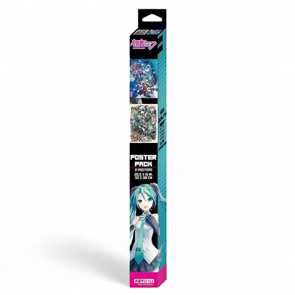 GB eye HATSUNE MIKU - Set 2 Posters Chibi 52x38 - Series 2 GB eye HATSUNE MIKU - Set 2 Posters Chibi 52x38 - Series 2