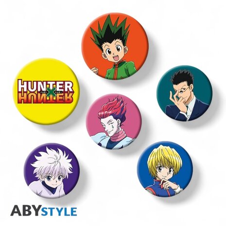 AbyStyle HUNTER X HUNTER - Badge Pack - Characters AbyStyle HUNTER X HUNTER - Badge Pack - Characters