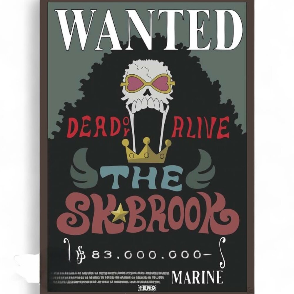 GB eye ONE PIECE - Set 2 Posters Chibi 52x38 - Wanted Chopper & Brook GB eye ONE PIECE - Set 2 Posters Chibi 52x38 - Wanted Chopper & Brook