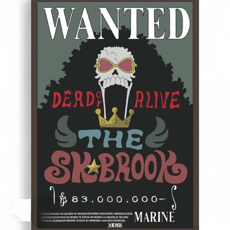 GB eye ONE PIECE - Set 2 Posters Chibi 52x38 - Wanted Chopper & Brook GB eye ONE PIECE - Set 2 Posters Chibi 52x38 - Wanted Chopper & Brook