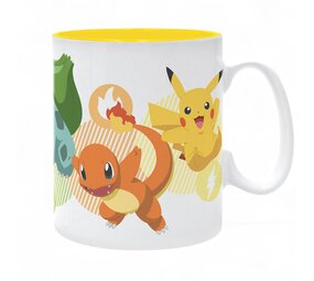 AbyStyle POKEMON- Mug - 460 ml - Pikachu and starters - subli - AbyStyle POKEMON- Mug - 460 ml - Pikachu and starters - subli -