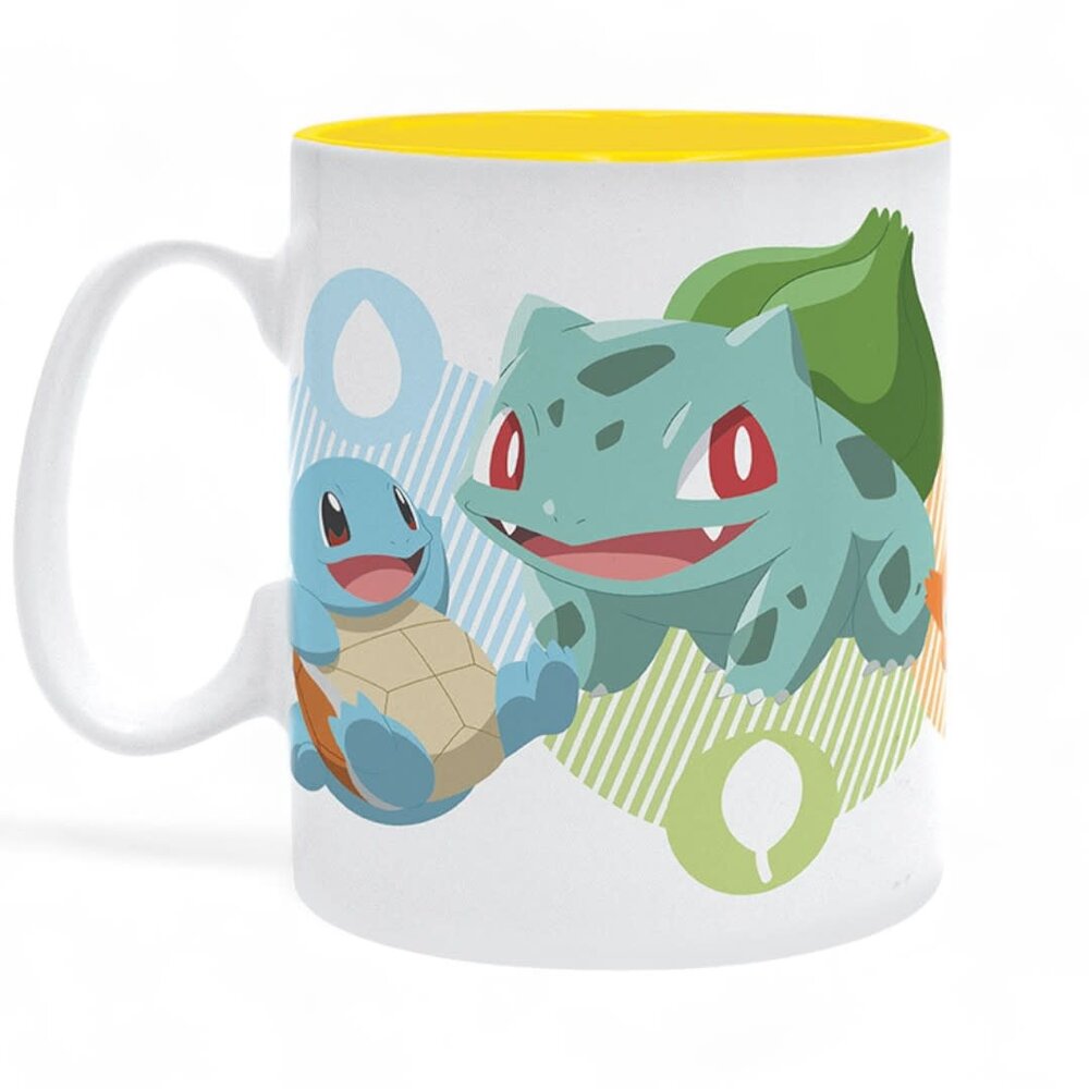 AbyStyle POKEMON- Mug - 460 ml - Pikachu and starters - subli - AbyStyle POKEMON- Mug - 460 ml - Pikachu and starters - subli -