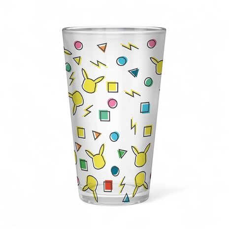 AbyStyle POKEMON - Large Glass - 400ml - Pikachu pattern AbyStyle POKEMON - Large Glass - 400ml - Pikachu pattern