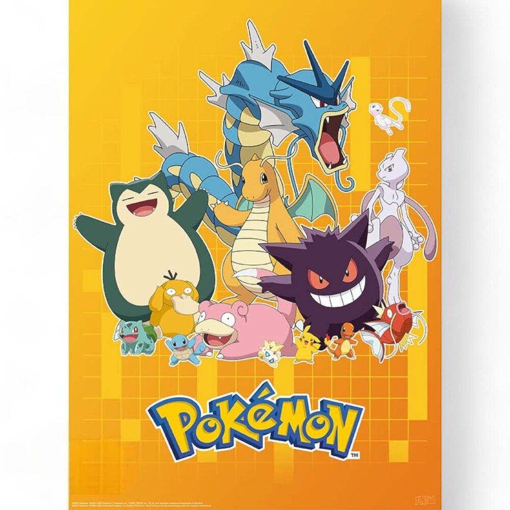 GB eye POKEMON - Set 2 Posters Chibi 52x38 - Colourful Characters GB eye POKEMON - Set 2 Posters Chibi 52x38 - Colourful Characters
