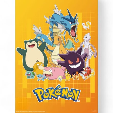 GB eye POKEMON - Set 2 Posters Chibi 52x38 - Colourful Characters GB eye POKEMON - Set 2 Posters Chibi 52x38 - Colourful Characters
