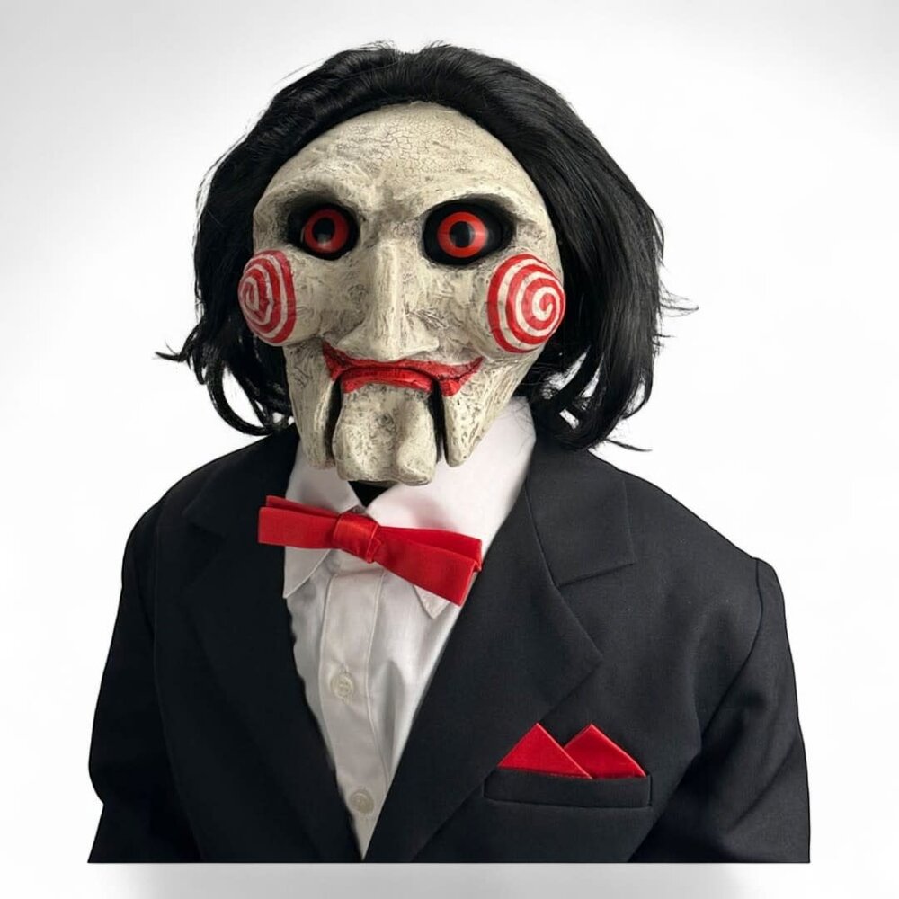 Trick or Treat Studios Saw Figure Stripe Puppet Prop / Marionette Billy the Puppet Trick or Treat Studios Saw Figure Stripe Puppet Prop / Marionette Billy the Puppet