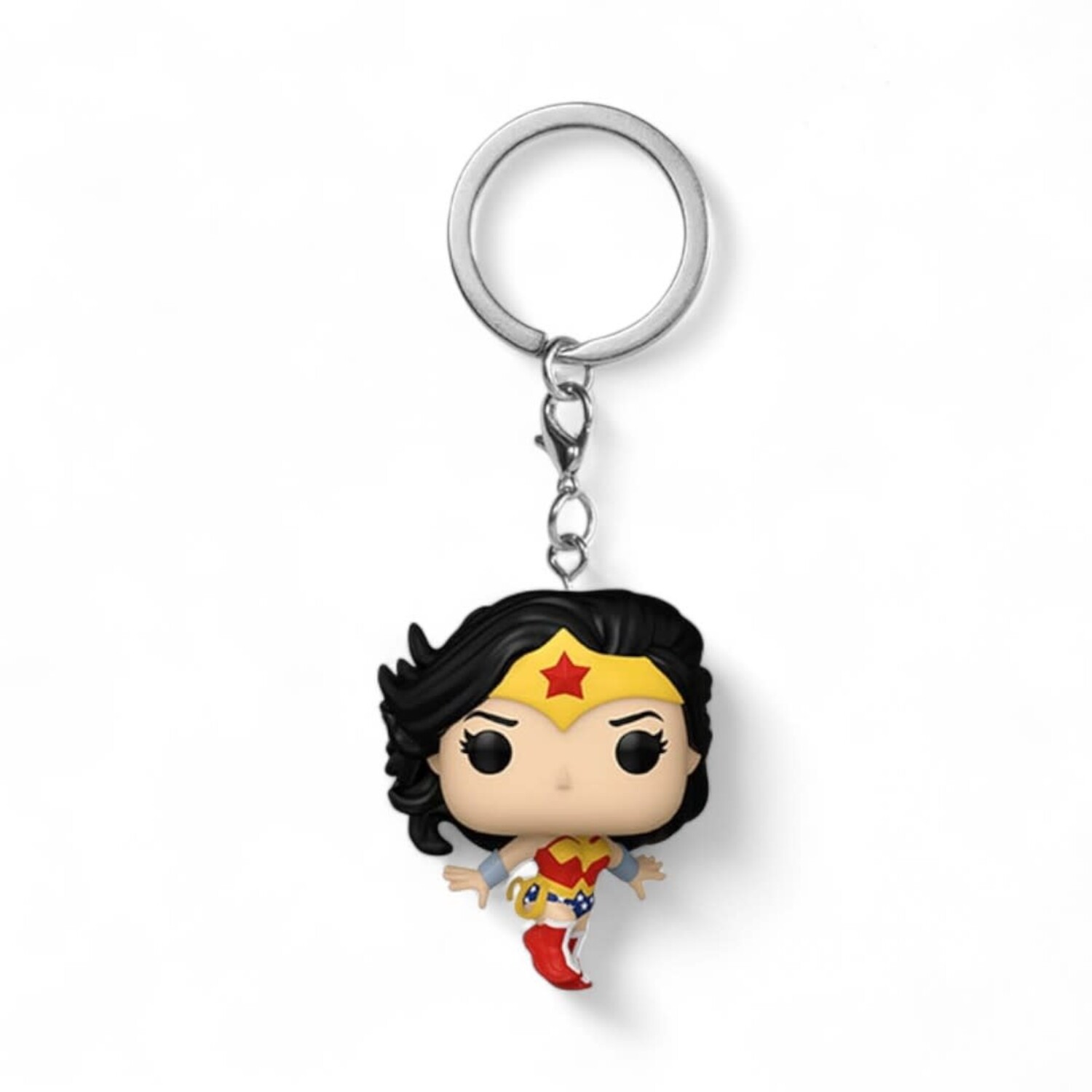 thumbnail image 2 of DC Superhero Wonder Woman Key Chain Movie Series Keyring For Chaveiro Llavero Key Ring Key Ring Key Holder 2 of 14