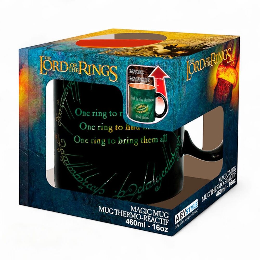 AbyStyle LORD OF THE RINGS - Mug Heat Change - 460 ml - Sauron-cardboard AbyStyle LORD OF THE RINGS - Mug Heat Change - 460 ml - Sauron-cardboard