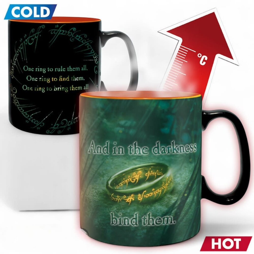 AbyStyle LORD OF THE RINGS - Mug Heat Change - 460 ml - Sauron-cardboard AbyStyle LORD OF THE RINGS - Mug Heat Change - 460 ml - Sauron-cardboard
