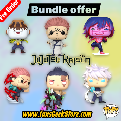 Funko Jujutsu Kaisen POP! Animation Vinyl Figures Jogo Funko Jujutsu Kaisen POP! Animation Vinyl Figures Jogo