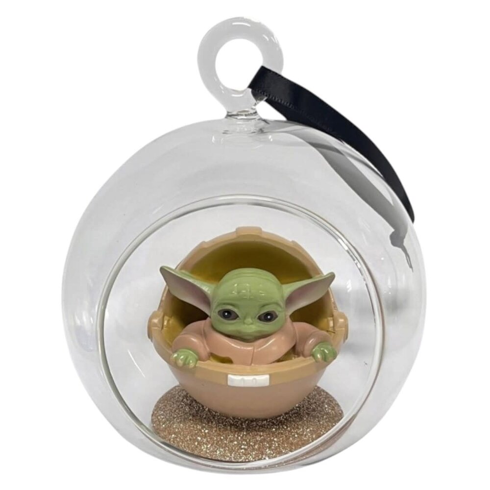 ChristmasInspirations Glass open bauble 3D figure The Child / Grogu ChristmasInspirations Glass open bauble 3D figure The Child / Grogu