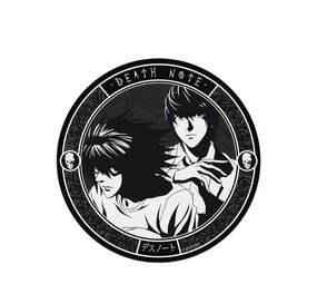 AbyStyle DEATH NOTE - Ceramic Coasters "L & Light" AbyStyle DEATH NOTE - Ceramic Coasters "L & Light"