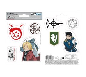 AbyStyle FULLMETAL ALCHEMIST - Stickers - 16x11cm / 2 sheets - Alchemists AbyStyle FULLMETAL ALCHEMIST - Stickers - 16x11cm / 2 sheets - Alchemists