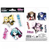AbyStyle HATSUNE MIKU - Stickers - 16x11cm/ 2 sheets - Characters AbyStyle HATSUNE MIKU - Stickers - 16x11cm/ 2 sheets - Characters