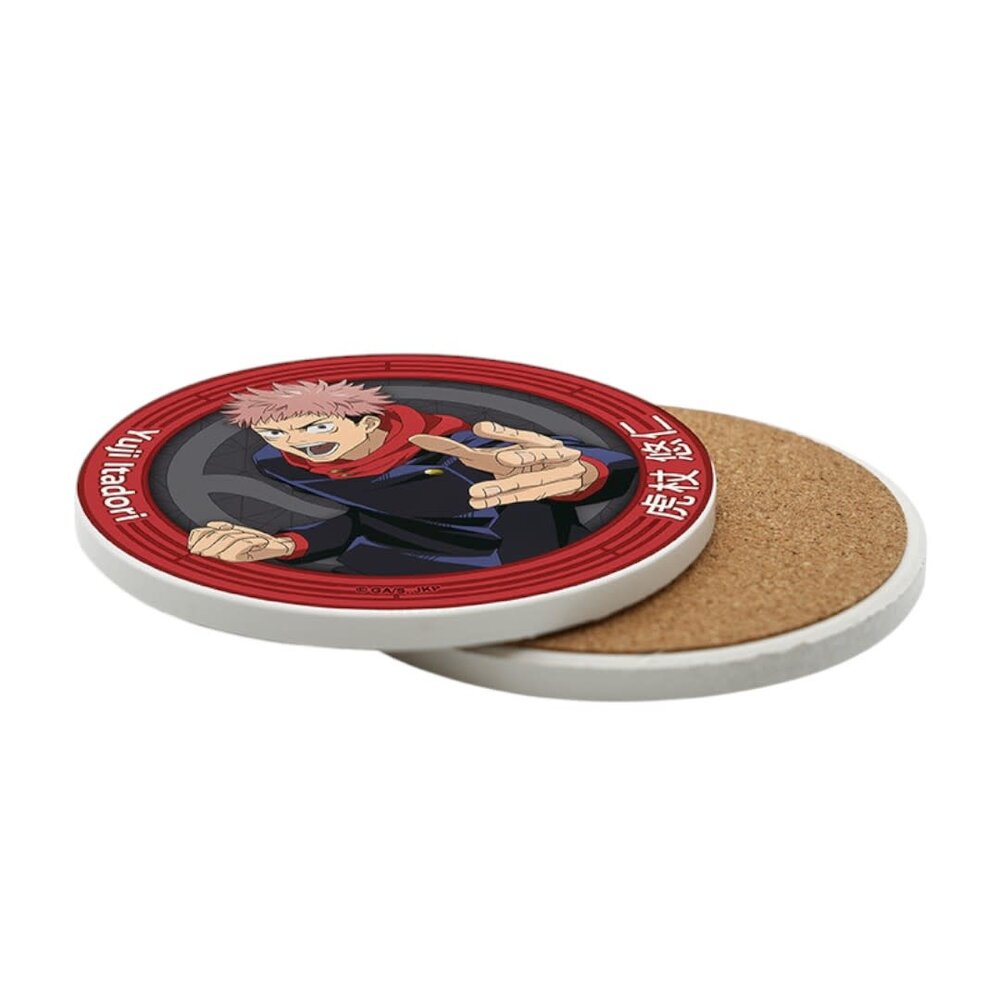 AbyStyle JUJUTSU KAISEN - Ceramic Coasters "Yuji Itadori" AbyStyle JUJUTSU KAISEN - Ceramic Coasters "Yuji Itadori"