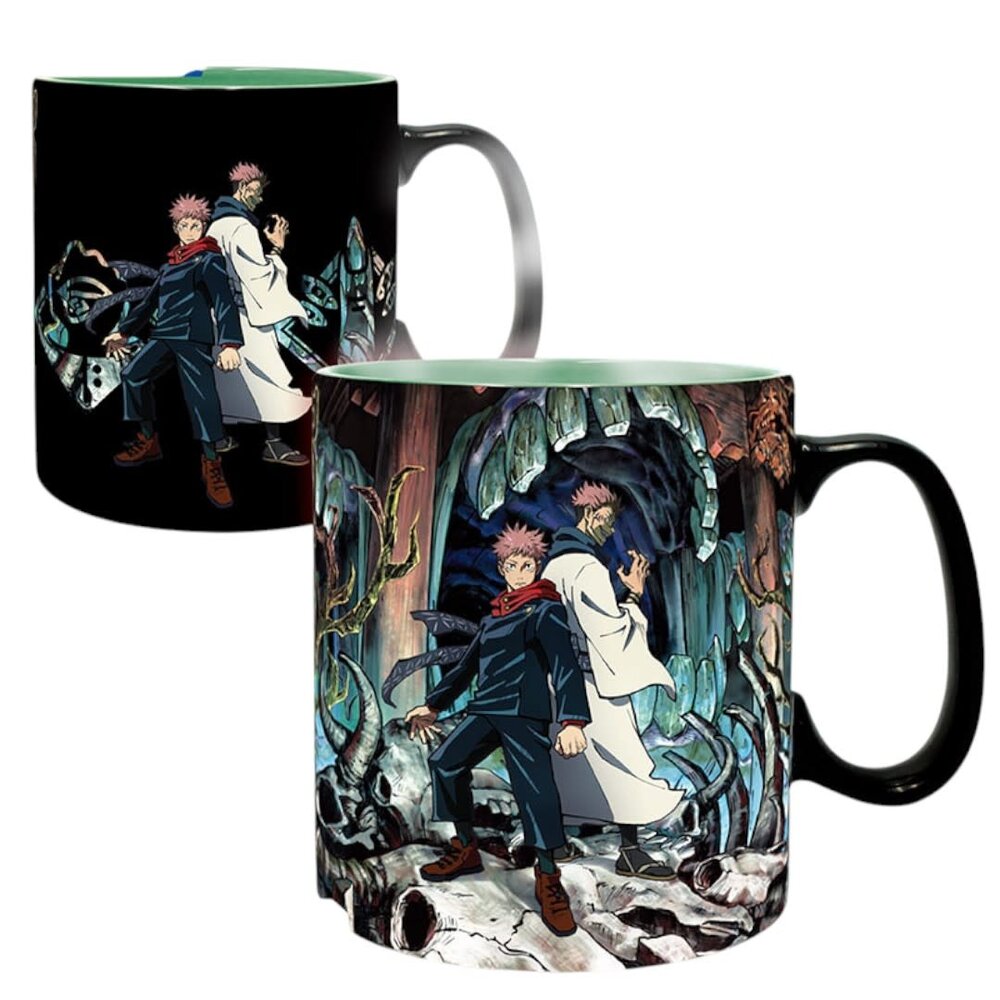 AbyStyle JUJUTSU KAISEN - Mug HeatChange- 460ml- Itadori & Sukuna - AbyStyle JUJUTSU KAISEN - Mug HeatChange- 460ml- Itadori & Sukuna -