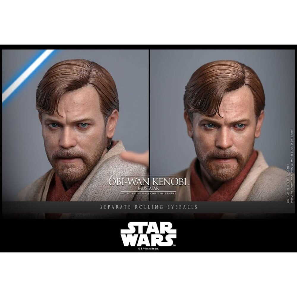 Star Wars: Episode III - Revenge of the Sith Movie Masterpiece Action Figure 1/6 Obi-Wan Kenobi (Mustafar) Star Wars: Episode III - Revenge of the Sith Movie Masterpiece Action Figure 1/6 Obi-Wan Kenobi (Mustafar)