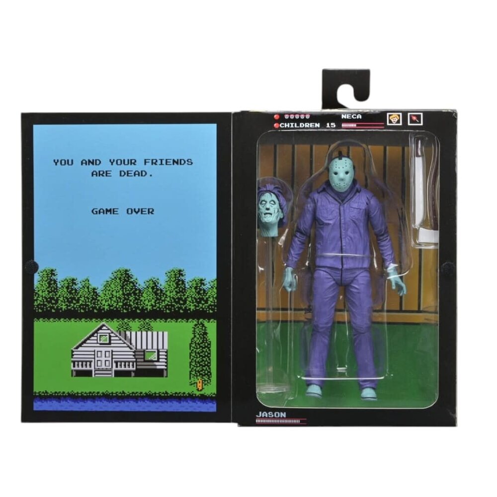 NECA Friday the 13th Action Figure Jason Theme Music Edition (Classic Video Game Appearance) NECA Friday the 13th Action Figure Jason Theme Music Edition (Classic Video Game Appearance)