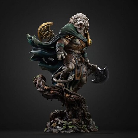 Iron Studios Magic The Gathering Art Scale Statue 1/10 Ajani Goldmane Iron Studios Magic The Gathering Art Scale Statue 1/10 Ajani Goldmane