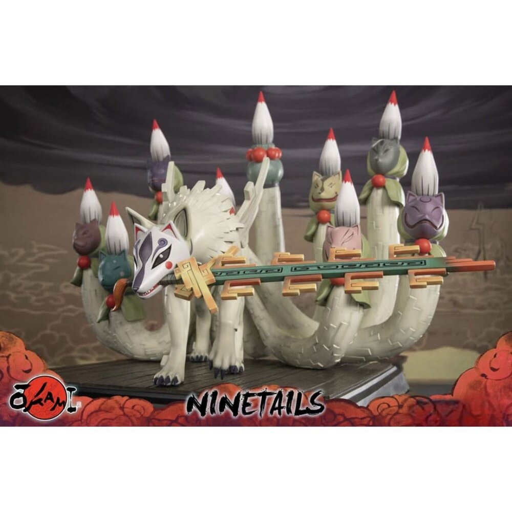 First 4 Figures Okami Statue Ninetails First 4 Figures Okami Statue Ninetails