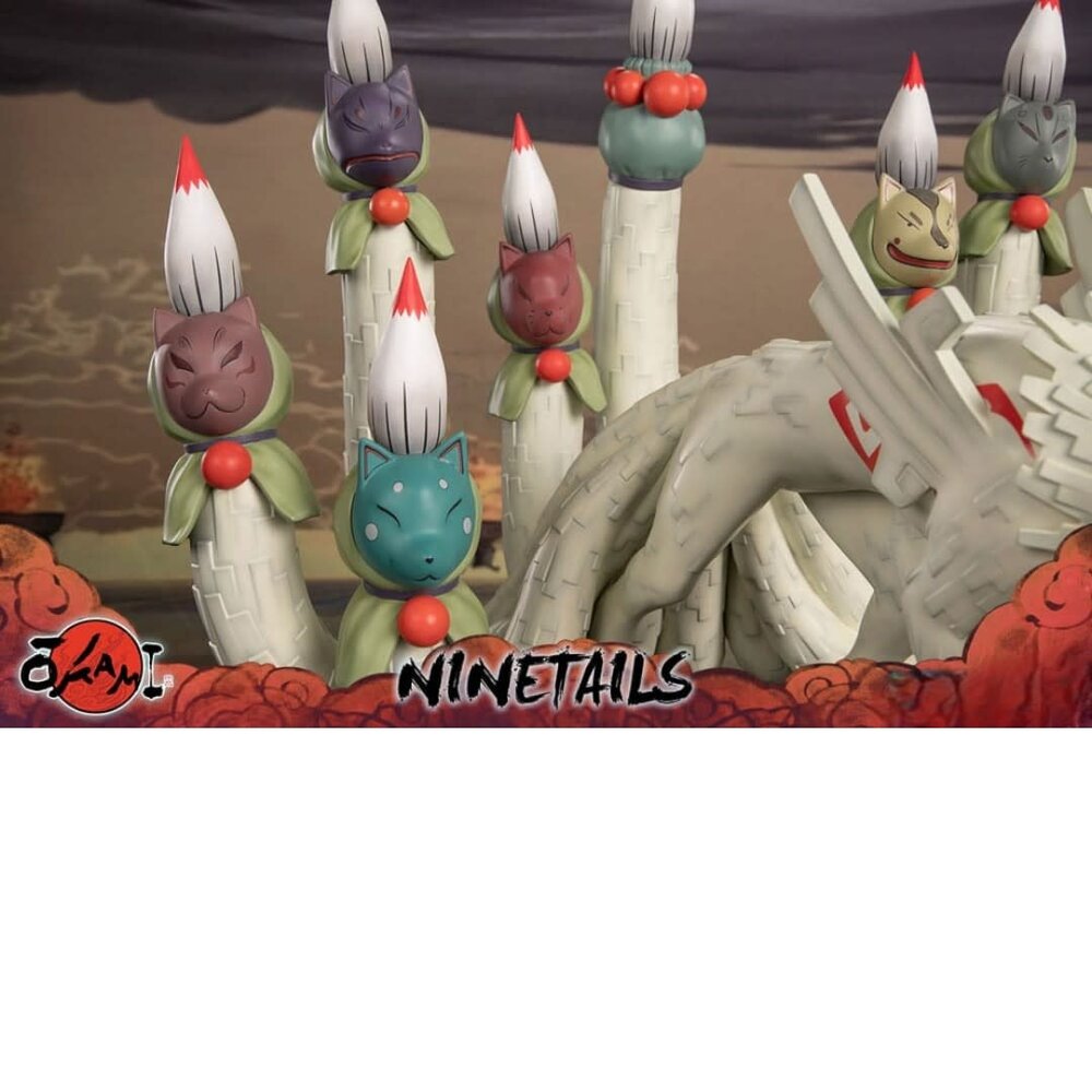 First 4 Figures Okami Statue Ninetails First 4 Figures Okami Statue Ninetails