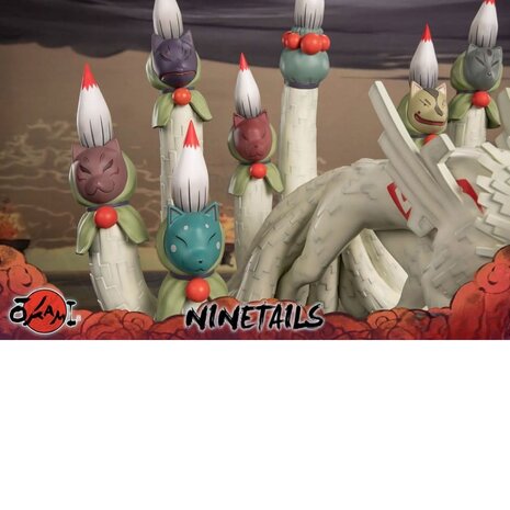 First 4 Figures Okami Statue Ninetails First 4 Figures Okami Statue Ninetails