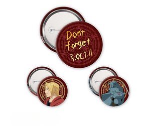 AbyStyle FULLMETAL ALCHEMIST - Badge Pack - Elric Brothers AbyStyle FULLMETAL ALCHEMIST - Badge Pack - Elric Brothers