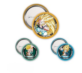 AbyStyle DRAGON BALL - Badge Pack - DBZ/Trunks, Goten & Gotrunks AbyStyle DRAGON BALL - Badge Pack - DBZ/Trunks, Goten & Gotrunks