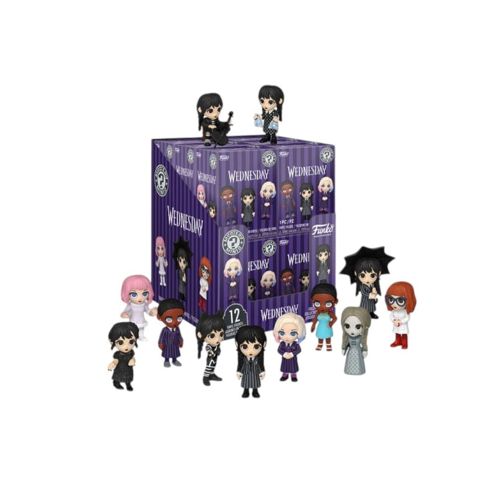 Funko Wednesday Mini Figures PDQ Funko Wednesday Mini Figures PDQ