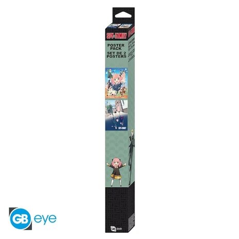 GB eye Spy x Family Set of 2 Chibi Posters "A Double Family" GB eye Spy x Family Set of 2 Chibi Posters "A Double Family"