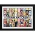 ONE PIECE - Framed print "Past & Present" ONE PIECE - Framed print "Past & Present"