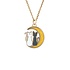SAILOR MOON - Pendant necklace "Cats on the moon"