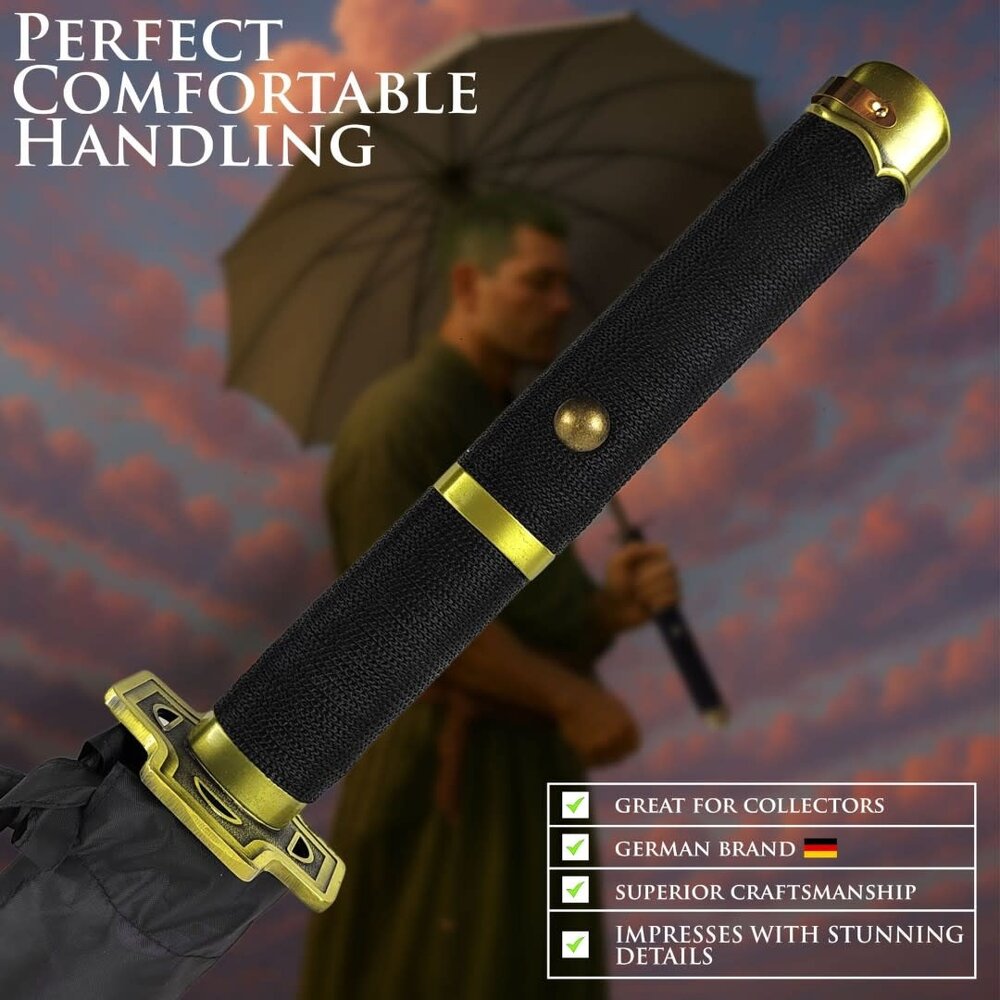 One Piece – Roronoa Zoro Yubashiri Katana Umbrella (16K Premium Version) One Piece – Roronoa Zoro Yubashiri Katana Umbrella (16K Premium Version)