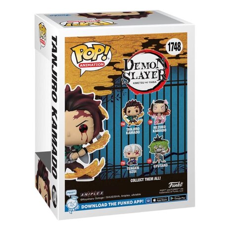 Funko Demon Slayer: Kimetsu no Yaiba POP! Animation Vinyl Figures Tanjiro(Sun Breathing) Funko Demon Slayer: Kimetsu no Yaiba POP! Animation Vinyl Figures Tanjiro(Sun Breathing)
