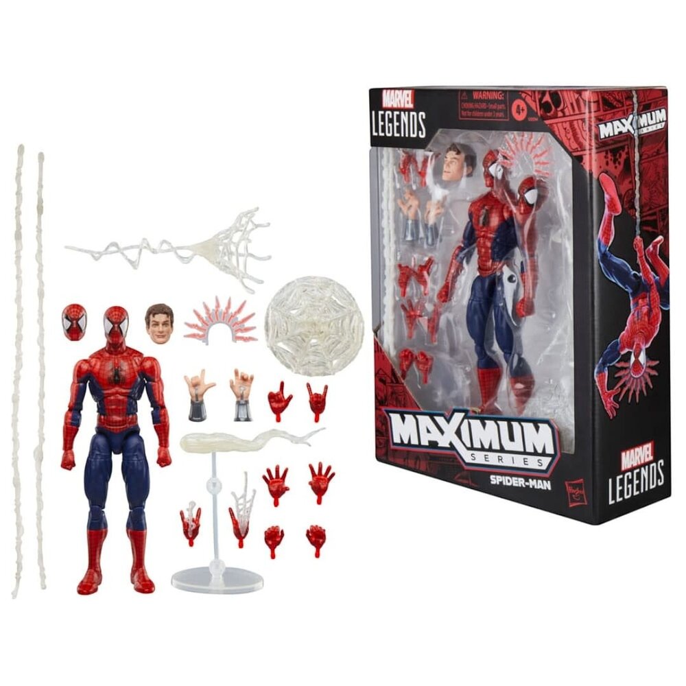 Hasbro Marvel Legends Maximum Series Action Figure Spider-Man Hasbro Marvel Legends Maximum Series Action Figure Spider-Man