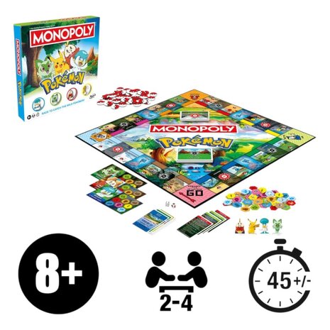 Hasbro Pokémon Board Game Monopoly *English Version* Hasbro Pokémon Board Game Monopoly *English Version*