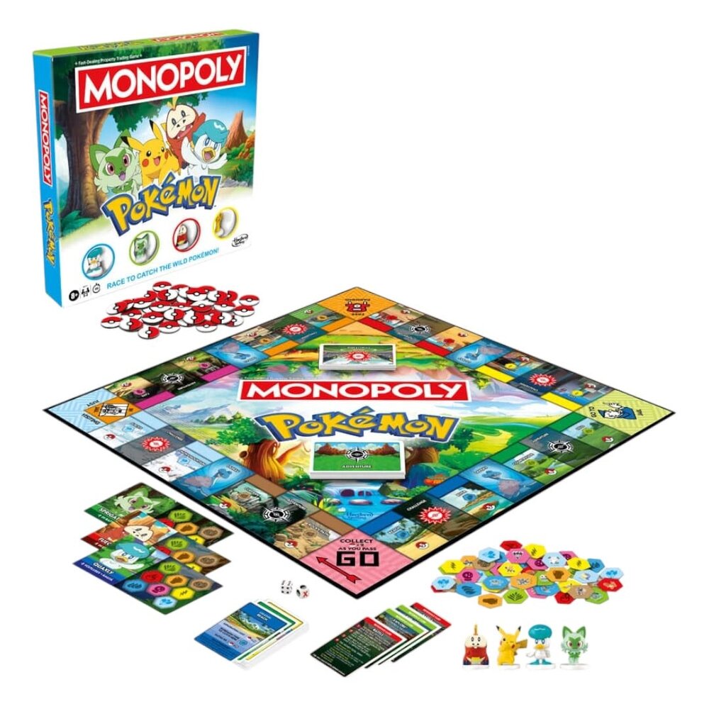 Hasbro Pokémon Board Game Monopoly *English Version* Hasbro Pokémon Board Game Monopoly *English Version*