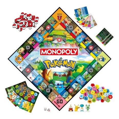 Hasbro Pokémon Board Game Monopoly *English Version* Hasbro Pokémon Board Game Monopoly *English Version*