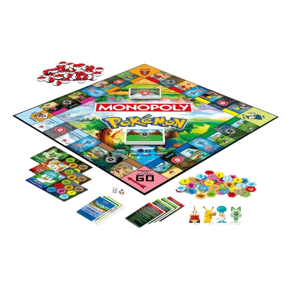 Hasbro Pokémon Board Game Monopoly *English Version* Hasbro Pokémon Board Game Monopoly *English Version*