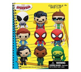 Monogram Spider-man 3D Foam Bag Clips (Friendly neighborhood) Series 1 Monogram Spider-man 3D Foam Bag Clips (Friendly neighborhood) Series 1