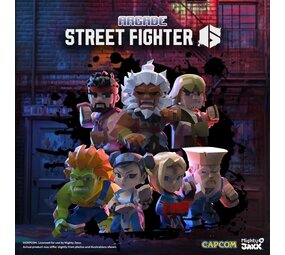 Mighty Jaxx MIGHTY JAXX - Arcade: Capcom Street Fighter Series - BlindBox Mighty Jaxx MIGHTY JAXX - Arcade: Capcom Street Fighter Series - BlindBox