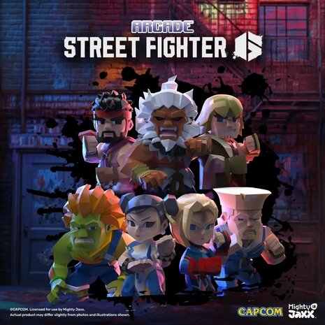 Mighty Jaxx MIGHTY JAXX - Arcade: Capcom Street Fighter Series - BlindBox