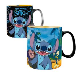 AbyStyle DISNEY - Mug Heat Change - 460 ml - Lilo et Stitch - cardboard