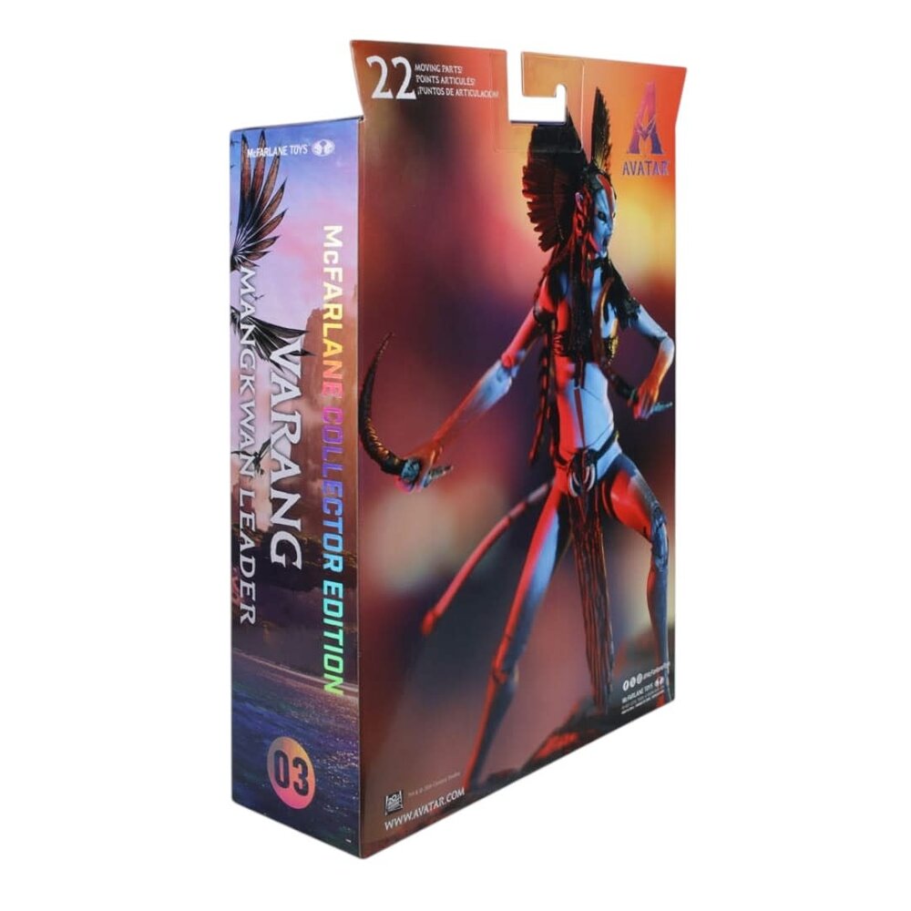 Mcfarlane Toys Avatar: Fire and Ash Action Figure Varang (Mangkwan Leader)