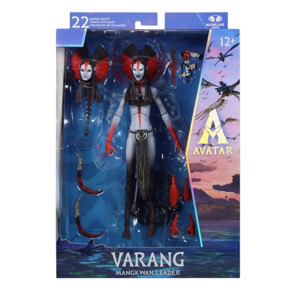 Mcfarlane Toys Avatar: Fire and Ash Action Figure Varang (Mangkwan Leader)