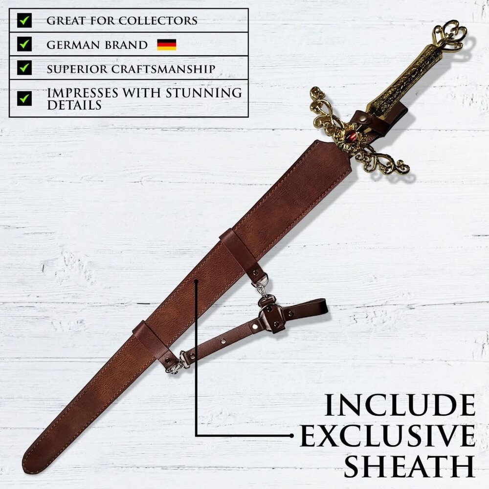 Elden Ring - Sorcerer Rogier Sword with Scabbard