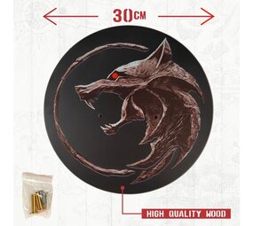 The Witcher - Wall Display for Silver and Steel Sword