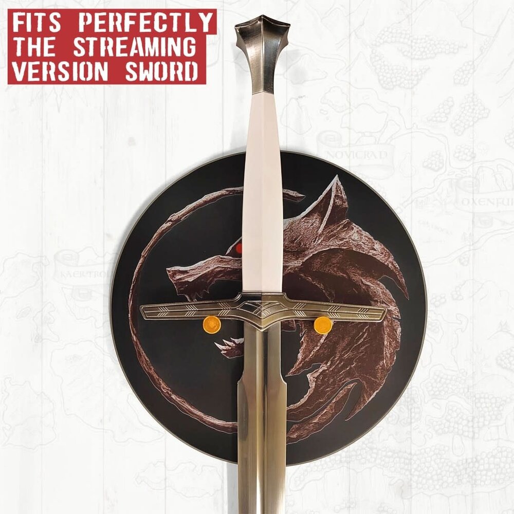 The Witcher - Wall Display for Silver and Steel Sword